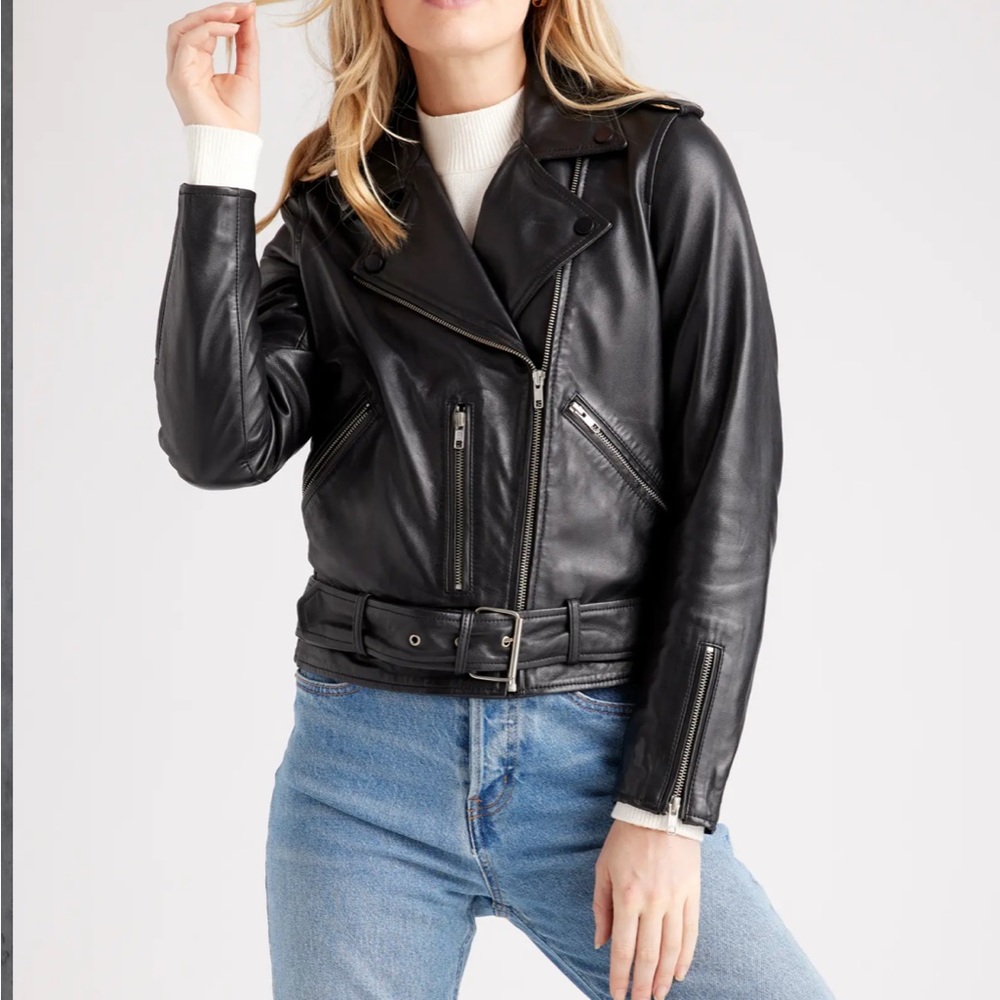 Quince leather jacket